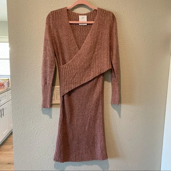 C/MEO Collective | Midi Long Sleeve Sweater Dress - Picture 4 of 12